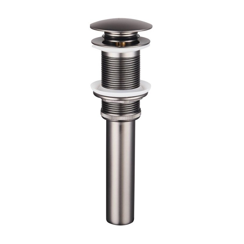 Изображение товара Донный клапан Rose RS11T для раковины, латунь, gunmetal, автоматический