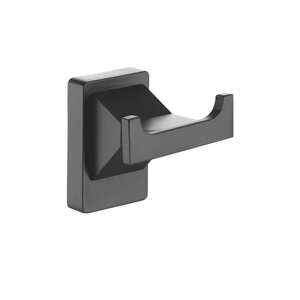 Изображение товара Крючок двойной Rose RG1621H черный из латуни