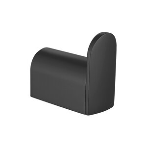 Изображение товара Крючок Rose RG1711H черный из латуни настенный с шурупами 4.6 см