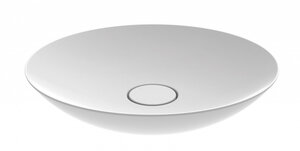 Изображение товара Раковина Creavit Foglia, FG145-00CB00E-0000/SF6088/SF066, 45 см, с выпуском и сифоном, фарфор, белая