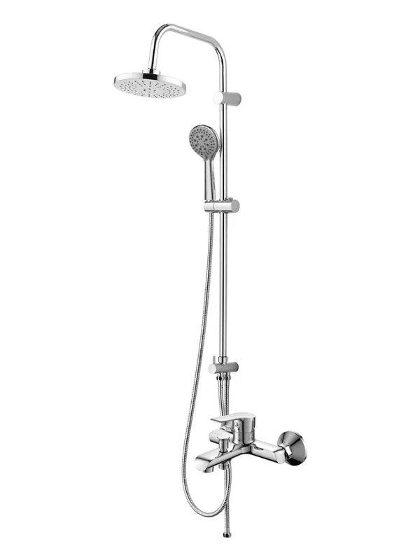 Изображение товара Душевая система Orange Prim M42-913cr с верхним и ручным душем, хром, Германия