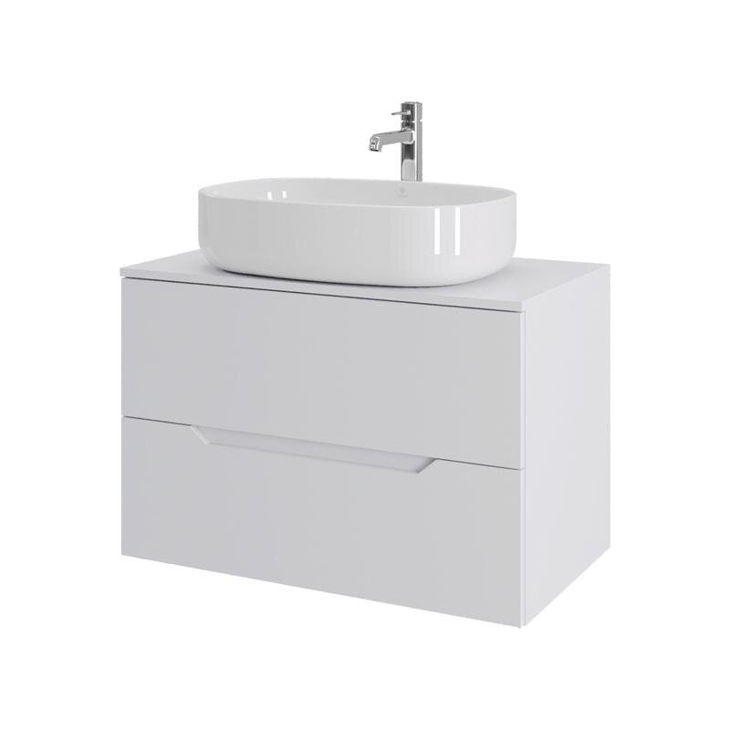 Изображение товара Тумба с раковиной Orange Line Li-80TuwMDF+B04-600W Белый матовый Soft Touch Изображение товара Тумба с раковиной Orange Line Li-80TuwMDF+B04-600W Белый матовый Soft Touch