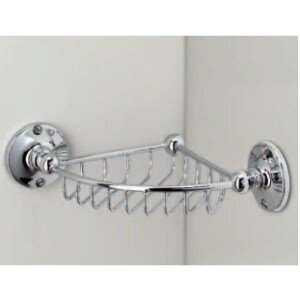 Изображение товара Полка Devon&Devon CAVENDISH WM14CR хром настенная угловая дизайн старинной Европы