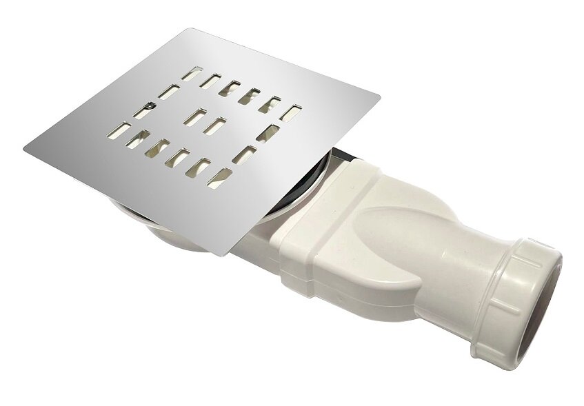 Изображение товара Сифон для душевого поддона BelBagno Uno TRAY-AS-UNO-CR хром 22.5 см Италия