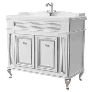 Изображение товара Тумба под раковину Caprigo Fresco 10625CH-021.CRM.00.05 напольная 100 см белый