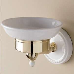 Изображение товара Мыльница настенная Devon&Devon Dorothy DOR401OT светлое золото для ванной