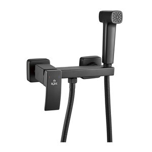 Изображение товара Гигиенический душ со смесителем Rose R1505H-1, черный