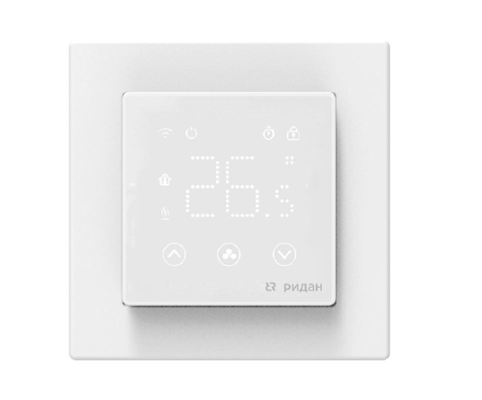 Изображение товара Терморегулятор Ридан Clever 21RT0108R с Wi-Fi и датчиками для отопления