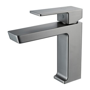 Изображение товара Смеситель для раковины Rose R1801T-1 из воронёной стали gunmetal 5 лет гарантии