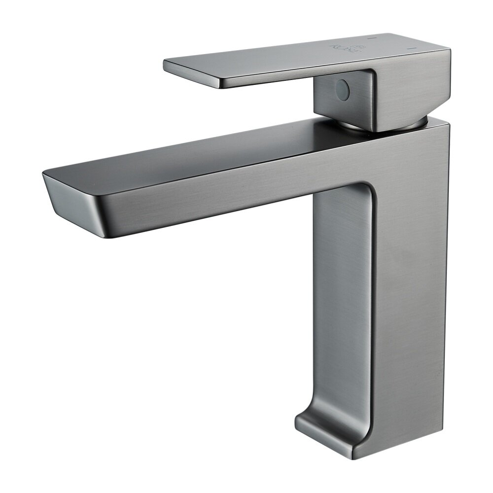 Изображение товара Смеситель для раковины Rose R1801T-1, воронёная сталь, gunmetal