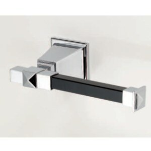 Изображение товара Бумагодержатель Devon&Devon Time Black TM311CRBL хром настенный дизайн Италия