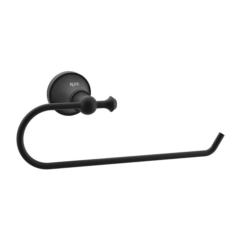 Изображение товара Держатель бумажных полотенец Rose RG1906H, 28 см, черный матовый