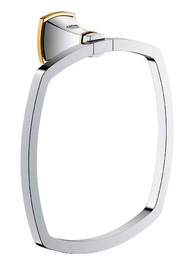 Изображение товара Полотенцедержатель Grohe Grandera 40630IG0 хром/золото 19.7 см для ванной