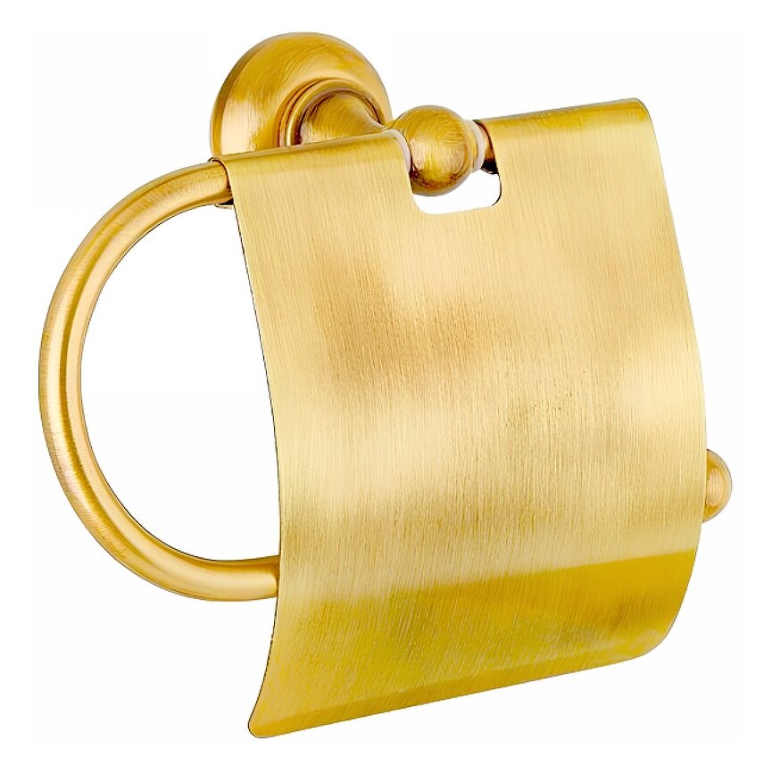 Изображение товара Держатель туалетной бумаги с крышкой золото 24 карата Cezares Aphrodite