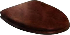 Изображение товара Крышка-сиденье для унитаза Cezares Primo CZR-T-166-W-S-CR, микролифт, петли хром, темное дерево