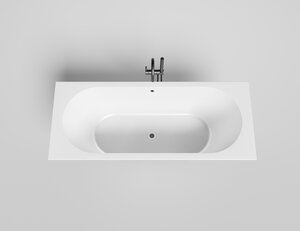 Изображение товара Ванна Salini Ornella Axis 104613M 170x70 см из искусственного камня белый матовый