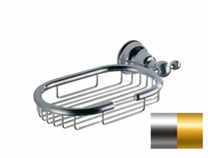 Изображение товара Полка Inda Raffaella A32500CD, настенная, цвет хром/золото