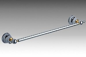 Изображение товара Полотенцедержатель Inda Raffaella A3218ACD, хром/золото, 43 см