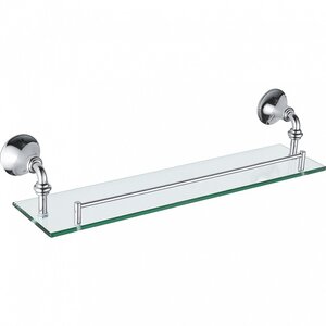 Изображение товара Полка Rose RG1219, стекло, хром