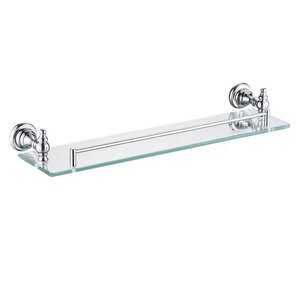 Изображение товара Полка Rose RG1119, стекло, хром