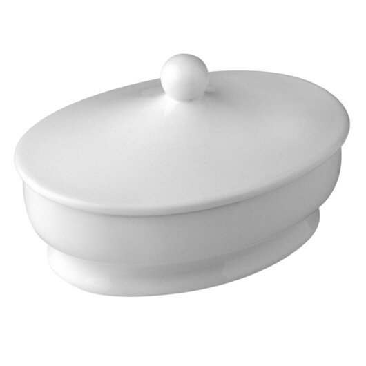 Изображение товара Емкость с крышкой Nicolazzi Classic 6003, белая керамическая банка