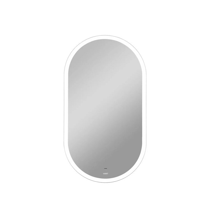 Изображение товара Зеркало Viant Марсель VMAR55100-ZLED, 55 см, с подсветкой, цвет белый