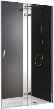 Изображение товара Душевая дверь Cezares Bergamo-W-60/60-C-Cr-R, 120 см, стекло прозрачное, профиль хром Изображение товара Душевая дверь Cezares Bergamo-W-60/60-C-Cr-R, 120 см, стекло прозрачное, профиль хром