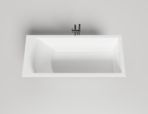 Изображение товара Ванна Salini Cascata Kit 104523M 180x80 см из искусственного камня с гарантией 10 лет