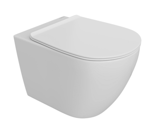 Изображение товара Подвесной унитаз Stworki Готланд, S13401WH, безободковый, крышка-сиденье микролифт, белый