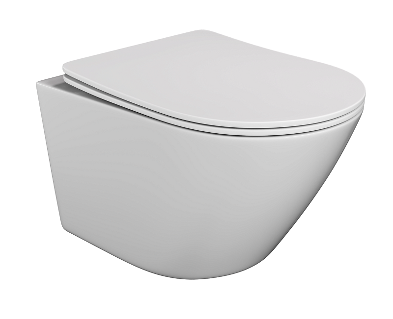 Изображение товара Подвесной унитаз Stworki Левангер S07401WH с микролифтом