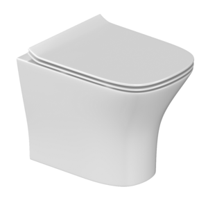 Изображение товара Подвесной унитаз Stworki Олланд, S01401WH, безободковый, крышка-сиденье микролифт, белый