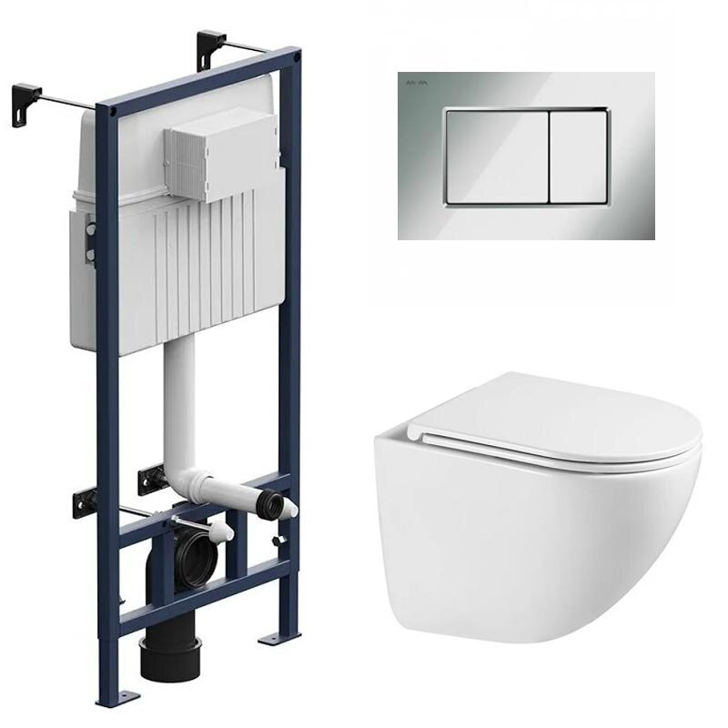 Изображение товара Инсталляция Am.Pm ProC I012707 с подвесным унитазом Vincea Bien VT1-51T