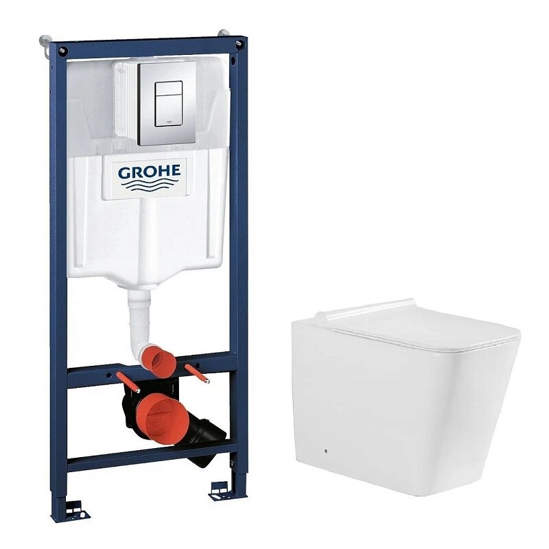Изображение товара Комплект инсталляции Grohe Rapid SL 38745001 для унитаза BeWash Kraft BKFSR005560