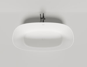 Изображение товара Ванна Salini Sofia 102529M 185x90 см из искусственного камня белый матовый