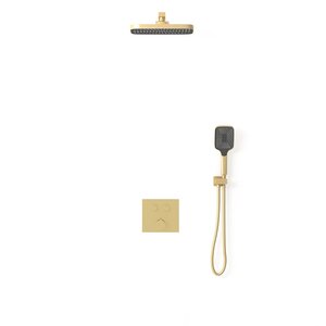 Изображение товара Душевая система Vincea VSFW-4211BG, цвет брашированное золото