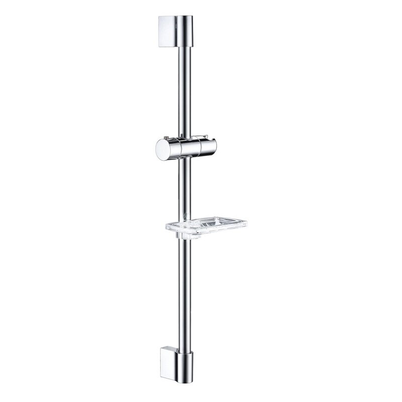 Изображение товара Душевая штанга Maretti AC20M11-015 хром с мыльницей и регулируемым держателем