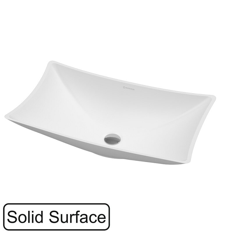 Изображение товара Раковина Whitecross Coral, 0739.060034.200, 60 см, искусственный камень, белая матовая