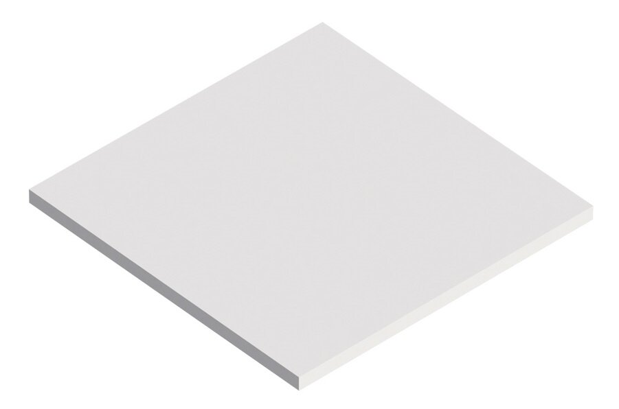 Изображение товара Полка Cezares Cadro-30/30-MENS-BIANCO 30 см біла для ванної кімнати