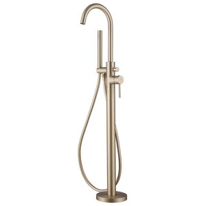 Изображение товара Смеситель Abber Wasser Kreis AF8115G для ванны, напольный, золото матовое