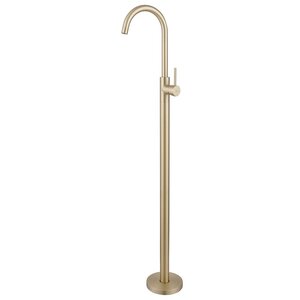 Изображение товара Смеситель напольный для раковины Abber Wasser Kreis AF8141G золото матовое