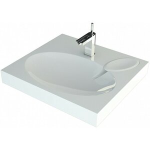 Изображение товара Раковина на стиральную машину Maretti Eleganza EN13SM32-844, 60 см, искусственный камень, белая