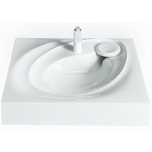 Изображение товара Раковина на стиральную машину Maretti Valentina VA13SM98-844 60 см искусственный камень белая