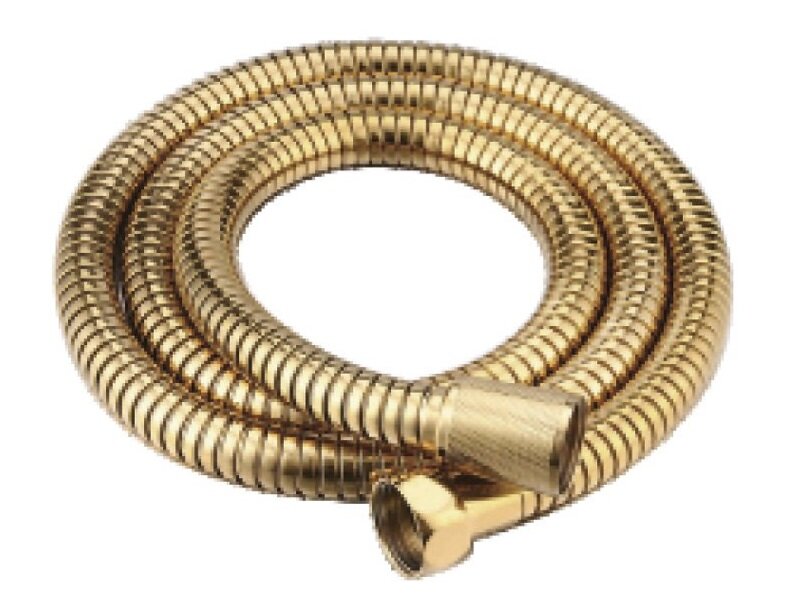 Изображение товара Душевой шланг Cezares CZR-FMDC-120-03, 120 см, латунь, золото, Italy