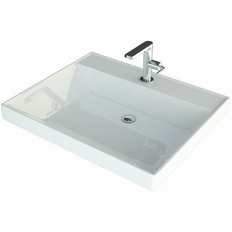 Изображение товара Раковина для стиральной машины Maretti Sofia SF13SM07-844 60 см искусственный мрамор белая