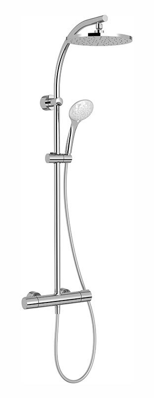 Изображение товара Душевая система Jacob Delafon Amelie E32851-CP с термостатом хром французский дизайн