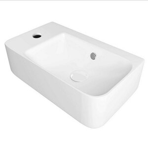 Изображение товара Раковина Maretti Aria AR13PD84-844, 45 см, фарфор, левая, белая