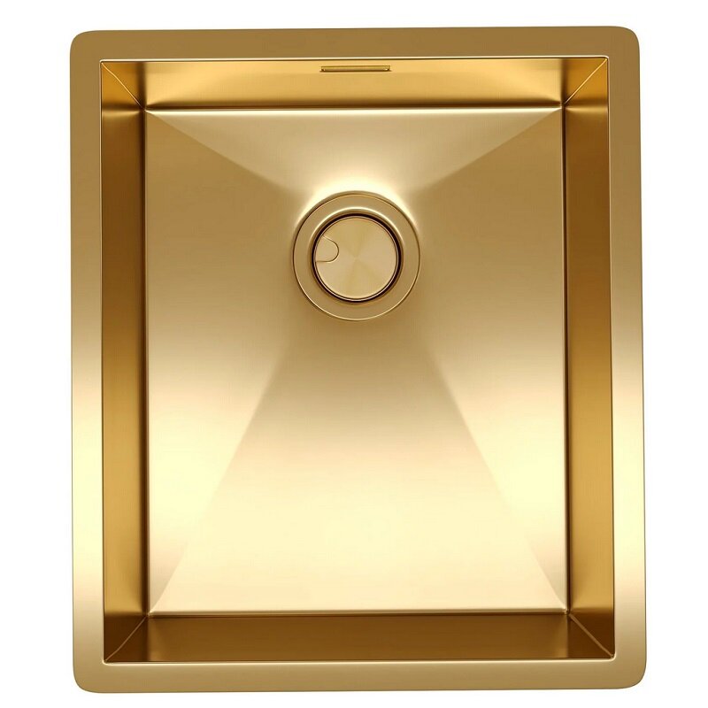 Изображение товара Кухонная мойка Reflexion Como RX2038GD 38 см нержавеющая сталь с PVD-золото