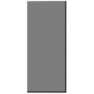 Изображение товара Шторка на ванну Reflexion Fix RX14050TBL-04, 50 см, стекло тонированное, профиль черный матовый