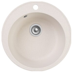 Изображение товара Мойка кухонная Reflexion Arena RF0148WH 48 см искусственный камень белая
