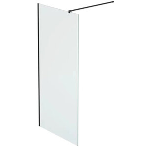 Изображение товара Душевая стенка Reflexion Walk In RX200100CBL-13 100 см прозрачное стекло черный профиль